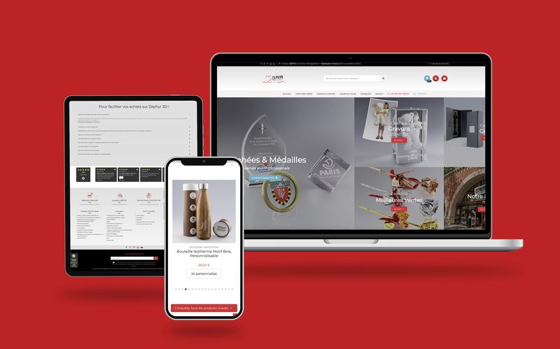 Zéphyr Paris — E-Commerce PrestaShop 8.1